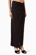 12 STOREEZ Knot Maxi Skirt