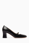 Bally Mary Jane 65 Pumps in Leather