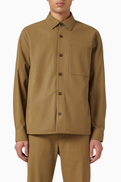 Vince Bluff Pocket Overshirt