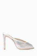 Jimmy Choo Brigitte 100 Embellished Mules