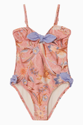 Zimmermann Indra Tie-front Swimsuit