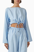 Solid & Striped Chelley Top in Cotton-blend
