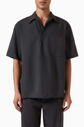Kaptain Sunshine Pullover Shirt in Silk