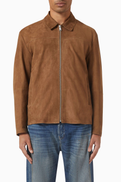 Arma Hardin Jacket in Suede
