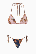 Zimmermann Aster Triangle Bikini Set