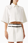 BLSSD Boxy Crop Shirt