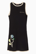 Marni Geometric Pattern Dress in Cotton