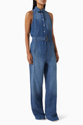 PINKO Visione Jumpsuit in Denim