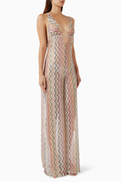 Missoni Knit Open-back Jumpsuit