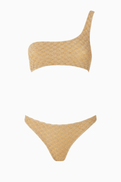 Missoni One-shoulder Bikini Set