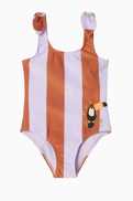 Zimmermann Indra Tie-Shoulder One-Piece Swimsuit