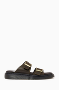 Dr. Martens Josef Slide Sandals in Leather