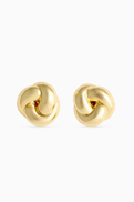 Self-Portrait Small Knot Earrings