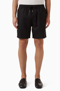 NN07 Gregor Drawstring Shorts in Linen