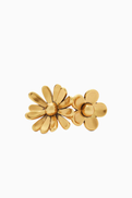 MARC JACOBS The Daisy Wild Ring in Gold-plated Brass