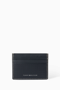 Tommy Hilfiger TH Micro Card Holder in Leather