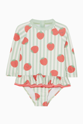 MORI Strawberry Frilled Swimsuit