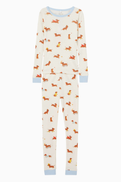 MORI Sausage Dog Pyjama Set