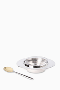 Brunello Cucinelli Caviar Set in Silver-plated Steel