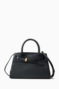 Veronica Beard Dash Top Handle Bag in Leather