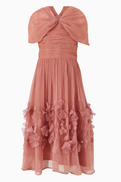 NASS Ruffle Trim Dress