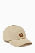 Maje Logo Cap in Linen Blend