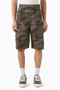 Represent Camo Cargo Shorts