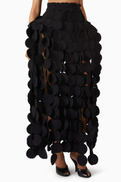 A.W.A.K.E Mode Basque Multicircle Skirt