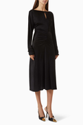 PINKO Lybra Gathered Dress