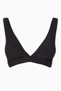 BONDI BORN Lya Bikini Top in Sculpteur