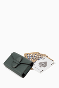 Smythson Single Playing Card Case in Panama Leather