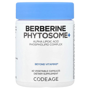 Codeage, Berberine Phytosome+, 60 Vegetable Capsules