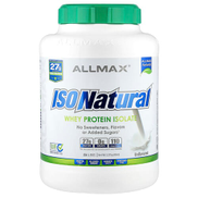 ALLMAX, ISONatural , Whey Protein Isolate, Unflavored, 5 lbs 2.27 kg
