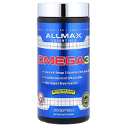 ALLMAX, Essentials, Omega-3, 180 Softgels