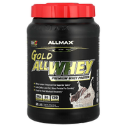 ALLMAX, GOLD ALLWHEY , Premium Whey Protein, Cookies & Cream, 32 oz 907 g