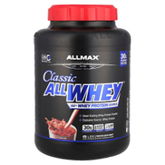 ALLMAX, CLASSIC ALLWHEY , 100 Whey Protein Source, Chocolate, 5 lbs 2.27 kg