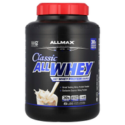 ALLMAX, CLASSIC ALLWHEY , 100 Whey Protein Source, Vanilla, 5 lbs 2.27 kg