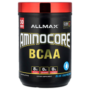 ALLMAX, AMINOCORE BCAA, Blue Raspberry, 0.76 lbs 345 g
