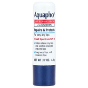 Aquaphor, Lip Repair Stick + Sunscreen, SPF 30, Fragrance Free, 0.17 oz 4.8 g