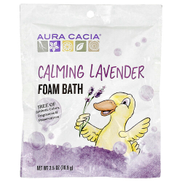 Aura Cacia, Foam Bath, Calming Lavender, 2.5 oz 70.9 g
