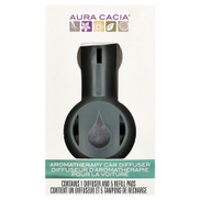 Aura Cacia, Aromatherapy Car Diffuser, 1 Diffuser, 5 Refill Pads