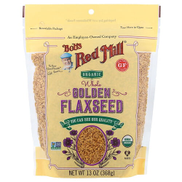 Bob's Red Mill, Organic Whole Golden Flaxseed, 13 oz 368 g