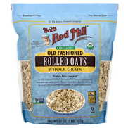 Bob's Red Mill, Organic Old Fashioned Rolled Oats, Whole Grain, 32 oz 907 g
