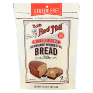 Bob's Red Mill, Homemade Wonderful Bread Mix, Gluten Free, 16 oz 454 g