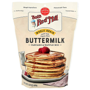 Bob's Red Mill, Buttermilk Pancake & Waffle Mix, Whole Grain, 24 oz 680 g