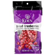 Eden Foods, Organic Dried Cranberries, 4 oz 113 g