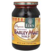 Eden Foods, Organic Traditional Barley Malt Syrup, 20 oz 566 g