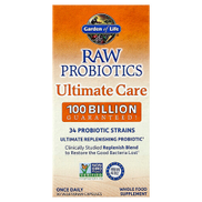 Garden of Life, RAW Probiotics, Ultimate Care, 30 Vegetarian Capsules
