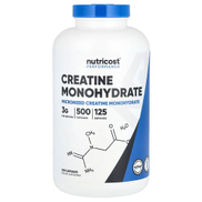 Nutricost, Performance, Creatine Monohydrate, 500 Capsules 0.75 g per Capsule