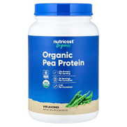 Nutricost, Organic Pea Protein, Unflavored, 2 lb 907 g